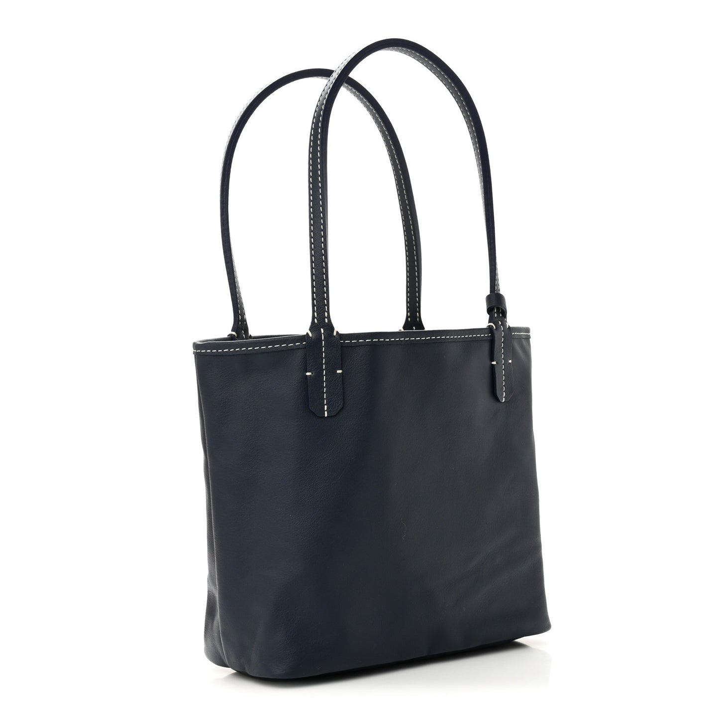 Goyardine Reversible Mini Anjou Navy