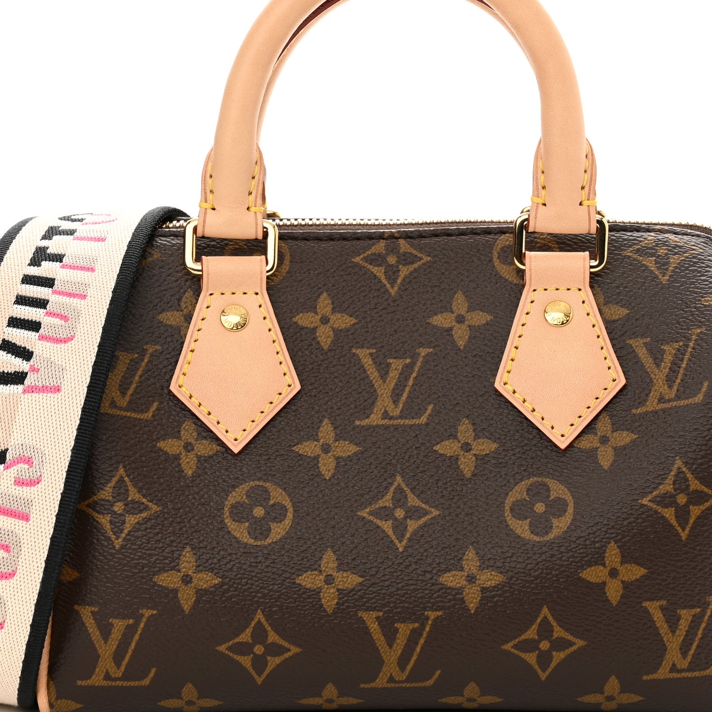 Monogram Speedy Bandouliere 20 Black