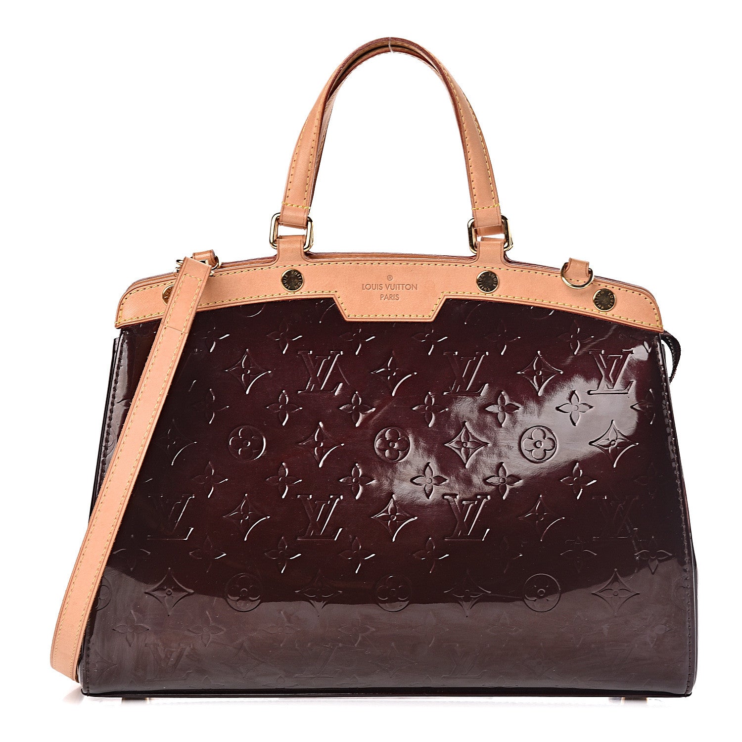 Louis Vuitton Vernis Brea MM Amarante 1 of 10