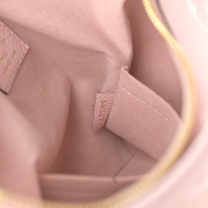 Louis Vuitton Empreinte Monogram Giant By The Pool Marshmallow Hobo PM Bouton De Rose 7 of 16