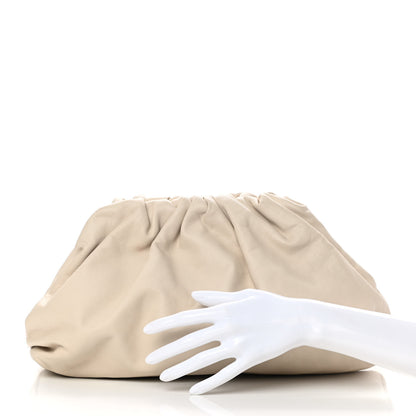 Bottega Veneta Smooth Butter Calf The Pouch Oversized Clutch Mist 3 of 10