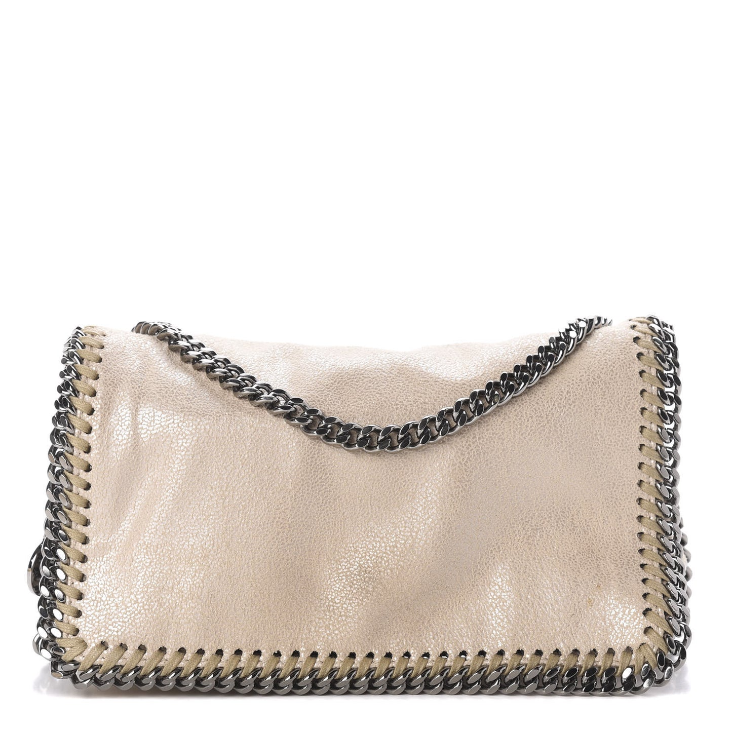 Shaggy Deer Falabella Crossbody Bag Gold