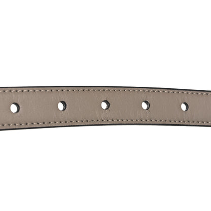 Fendi Vitello King Fendi O'Lock 2CM Belt 95 38 Tortora 3 of 5