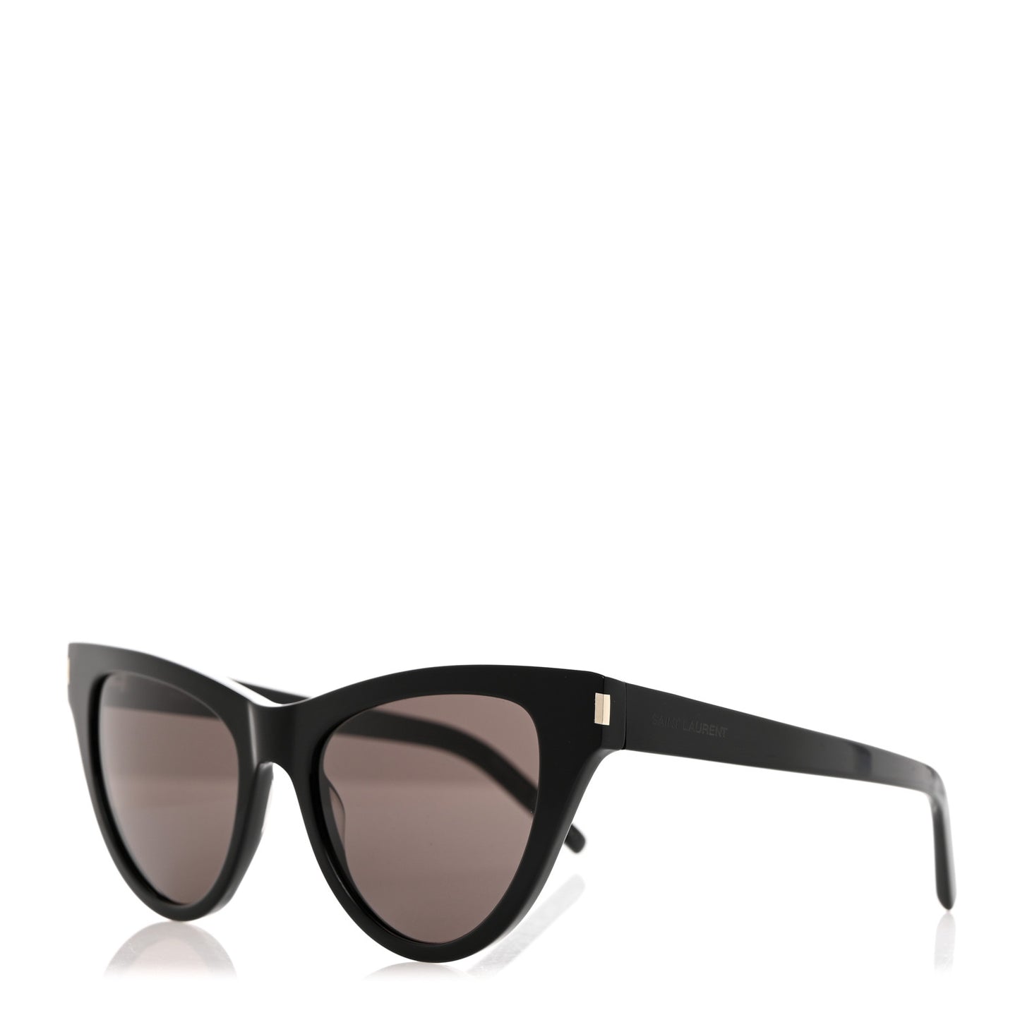 Acetate Cat 3 Cat Eye Sunglasses SL425 Black