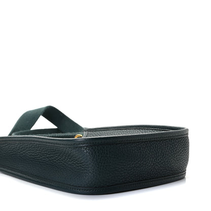 Hermes Taurillon Clemence Amazone Evelyne TPM Vert Cypress 4 of 7
