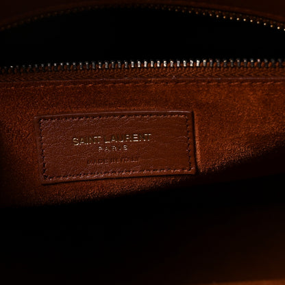Saint Laurent Calfskin Small Sac De Jour Cognac 6 of 9