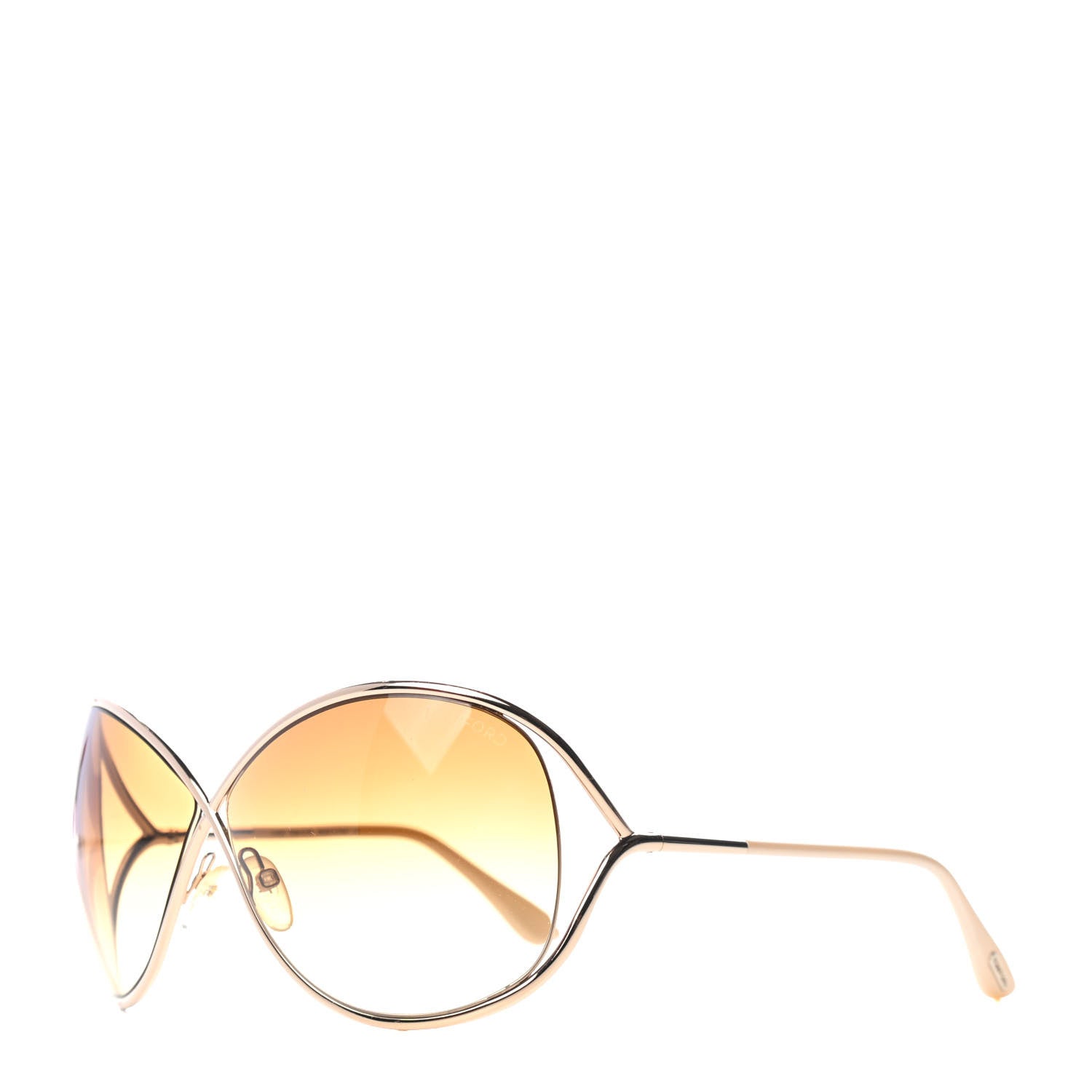Tom Ford Miranda Crossover Sunglasses TF130 Gold 1 of 4