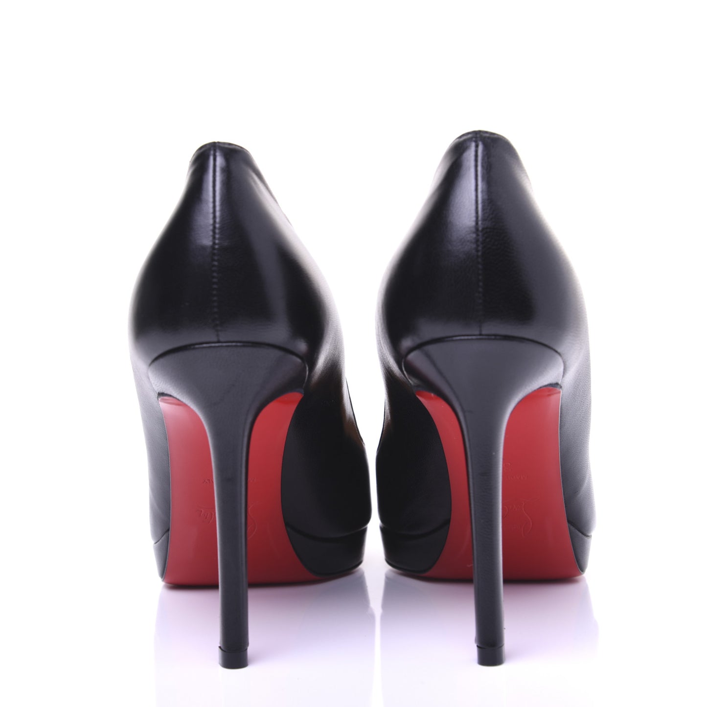 Shiny Nappa Pigalle Plato 100 Pumps 39 Black