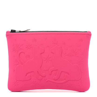 Hermes Neoprene Neobain Les Leopards Rose Blogger 1 of 6