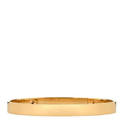 Hermes 18K Yellow Gold PM Collier De Chien Bracelet SH 2 of 3