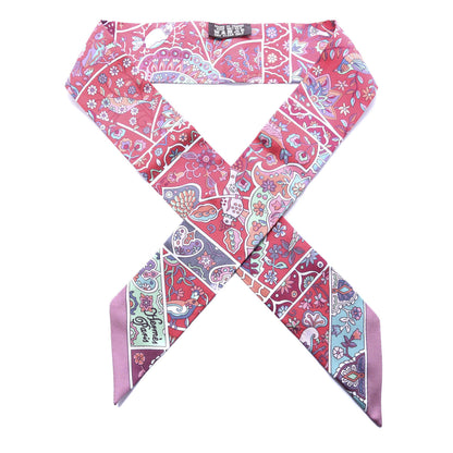 Hermes Silk Au Pays Des Oiseaux Fleurs Twilly 1 of 4