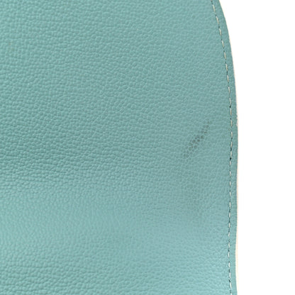 Delvaux Grained Calfskin MM Brillant Satchel Light Blue 12 of 13