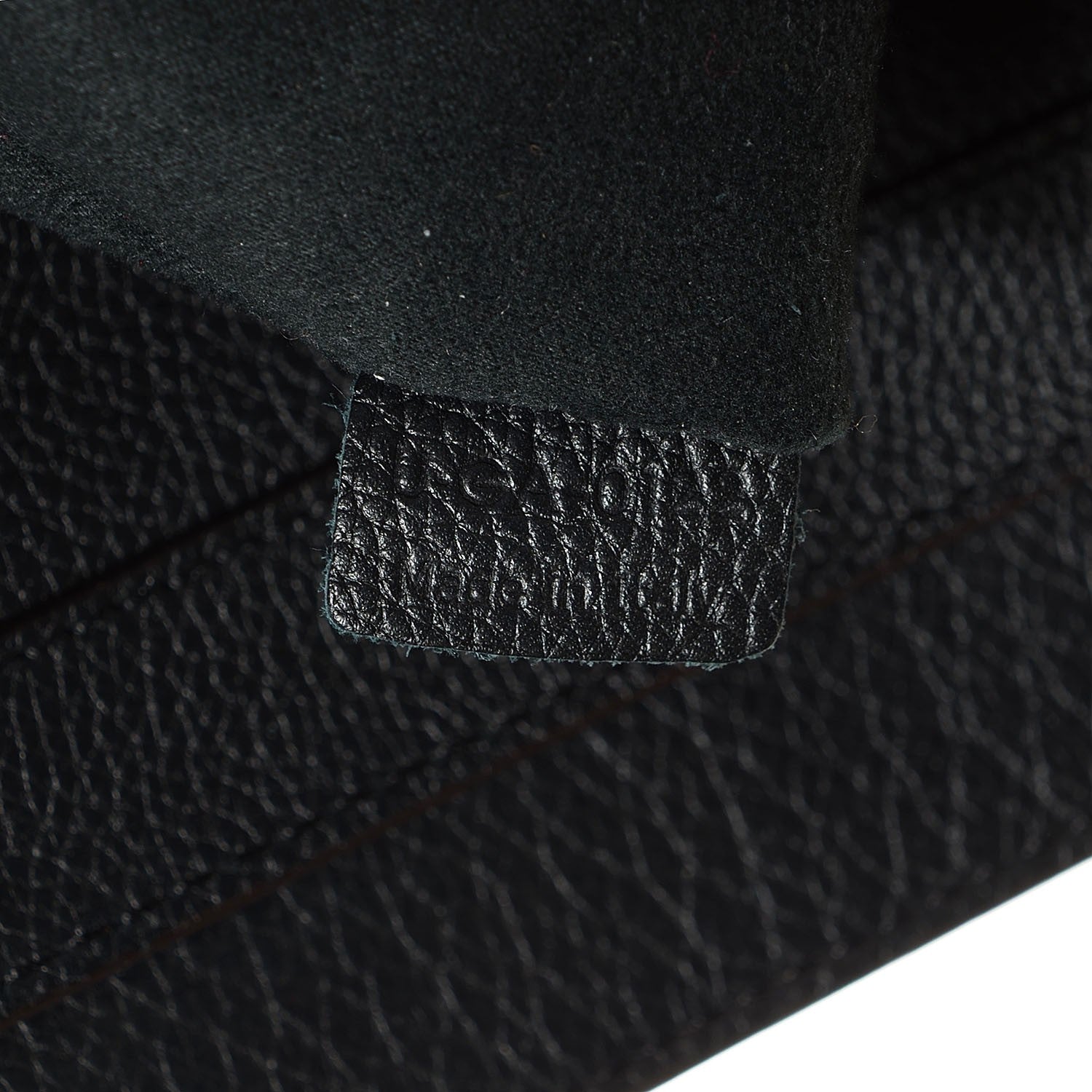 Celine Drummed Calfskin Shoulder Luggage Black 8 of 10