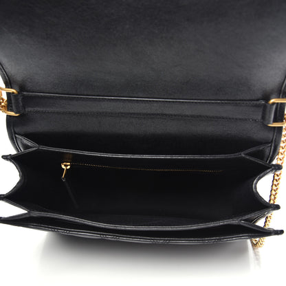 Saint Laurent Lambskin Quilted Small Becky Chain Bag Black 6 of 10