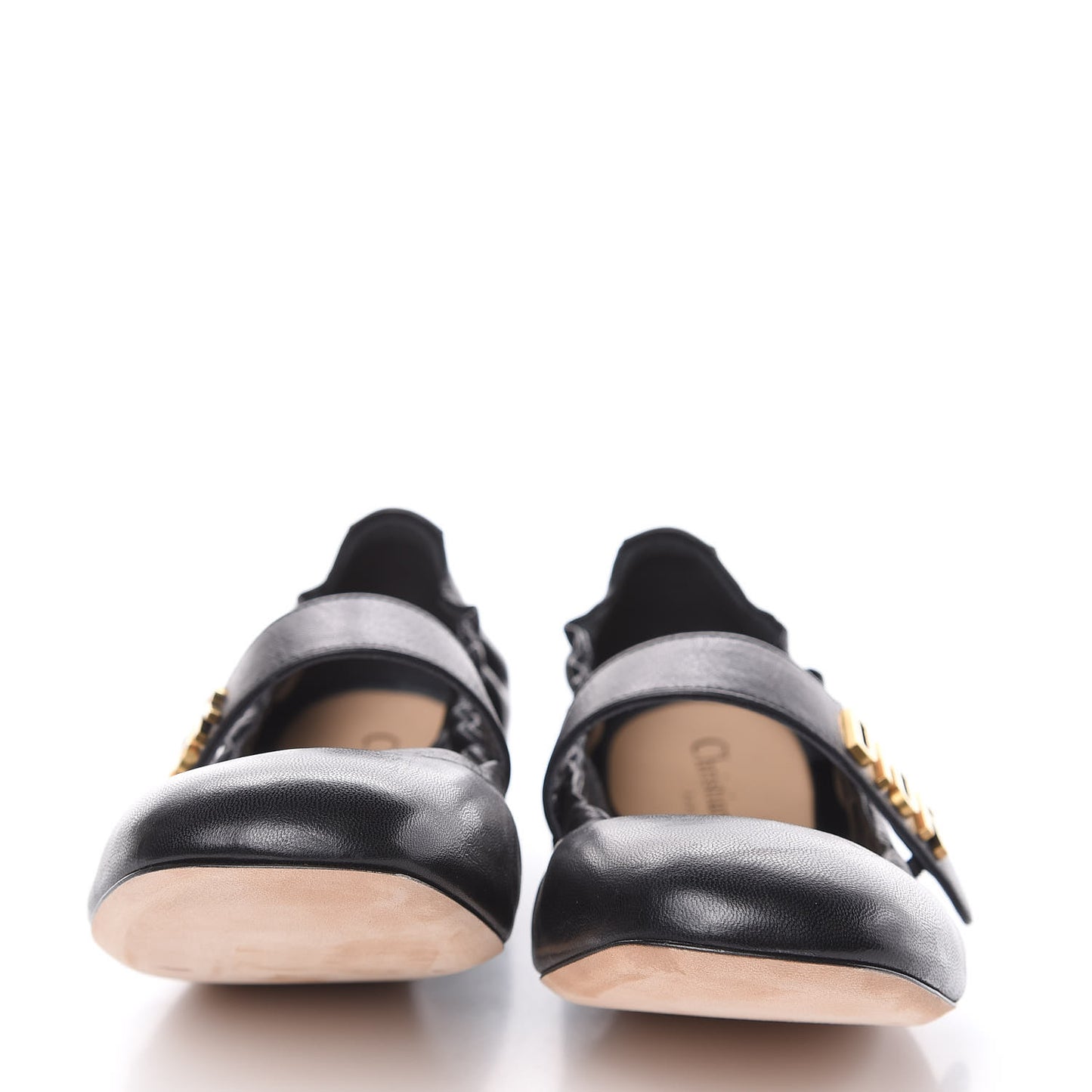 Lambskin Baby-D Ballet Flats 40 Black