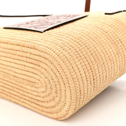 Loewe Raffia Small Square Basket Tote Bag Natural Tan 9 of 10