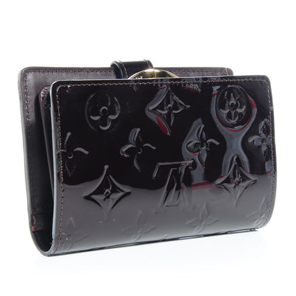 Louis Vuitton Vernis French Purse Wallet Amarante 3 of 8