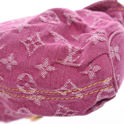 Louis Vuitton Monogram Denim Mini Pleaty Fuchsia 8 of 11