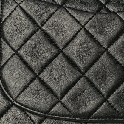 Chanel Lambskin Quilted Small Double Flap Black 9 of 26