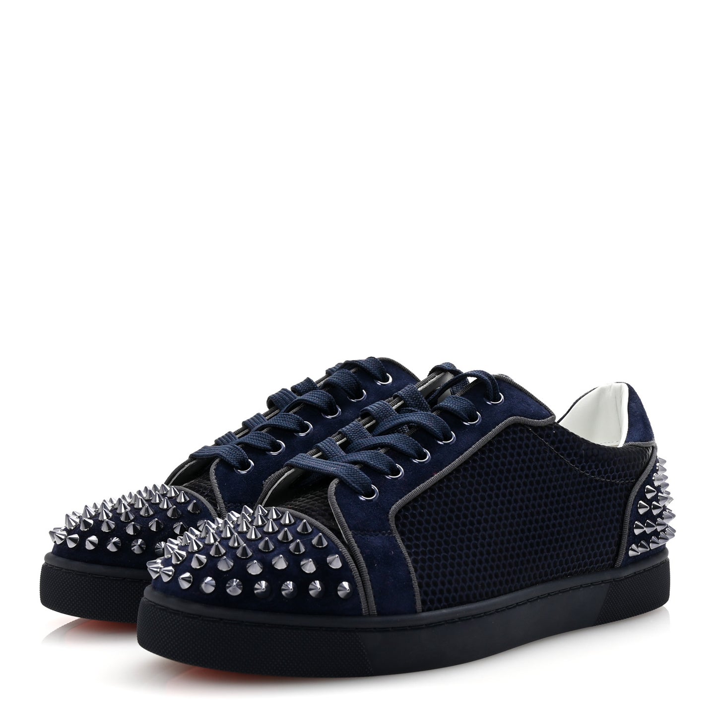 Veau Velours Mesh Seavaste 2 Orlato Flat Sneakers 39 Navy