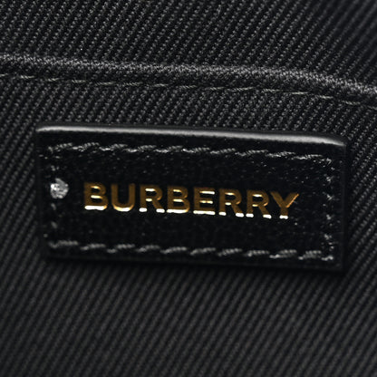 Burberry Giant Check Calfskin Small Camera Bag Black 6 of 9