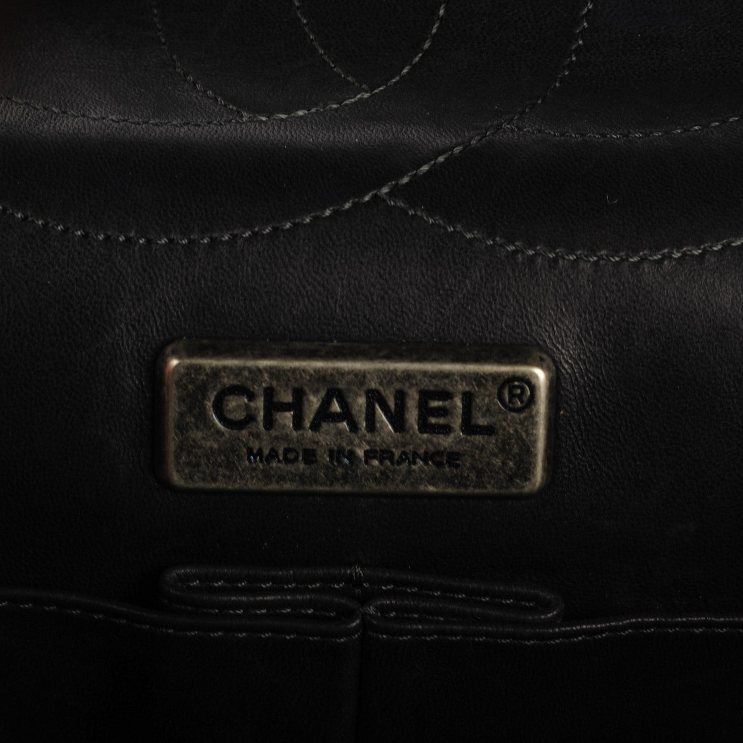 Chanel Python 2.55 Reissue 227 Flap Dark Grey 10 of 11