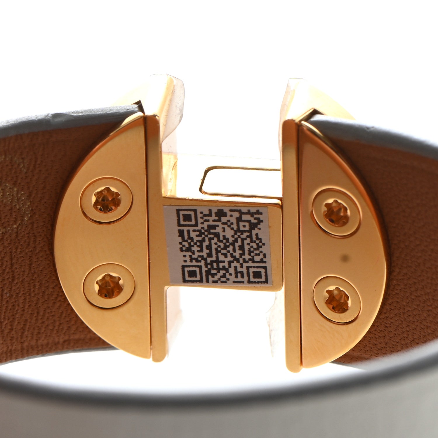 Hermes Evercolor 2002 Bracelet T2 White 6 of 6