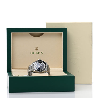 Rolex Stainless Steel 44mm Oyster Perpetual Date Sea-Dweller Deepsea James Cameron Watch Blue 136660 5 of 5