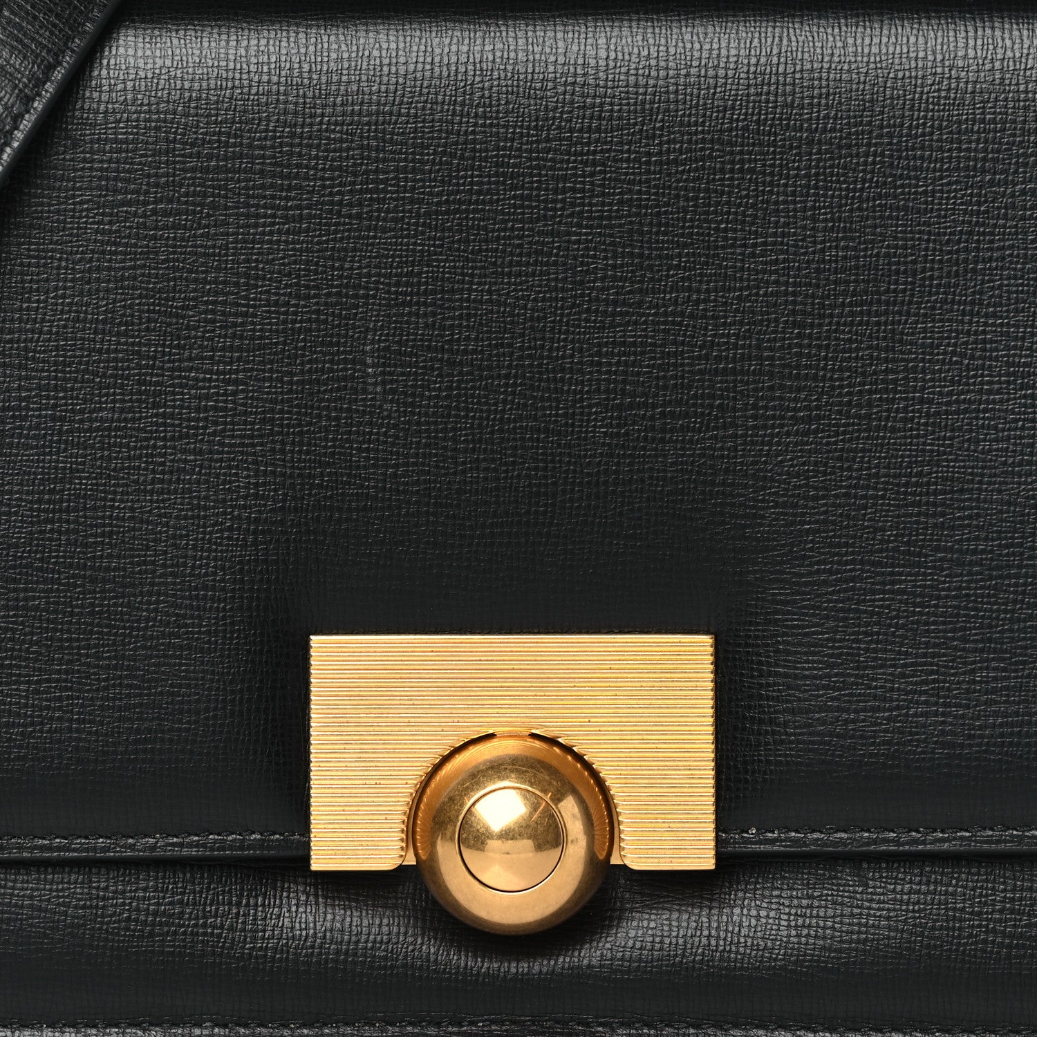 Bottega Veneta Calfskin Stamped Classic BV Bag Black 7 of 9