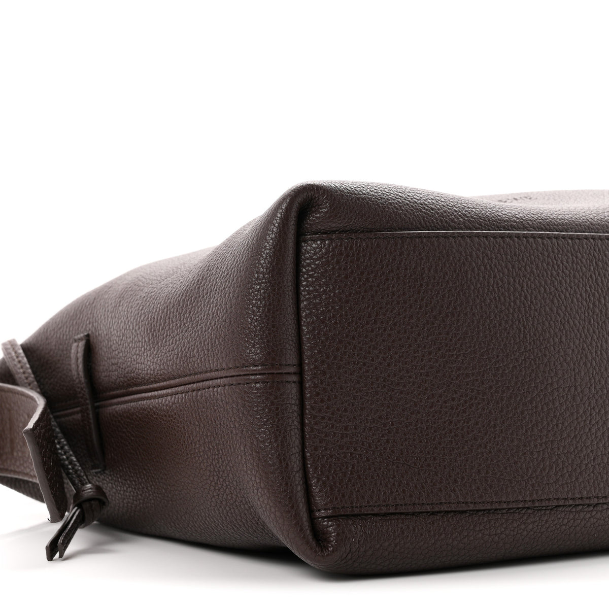 Loewe Grained Calfskin Medium Loop Chocolate 9 of 10