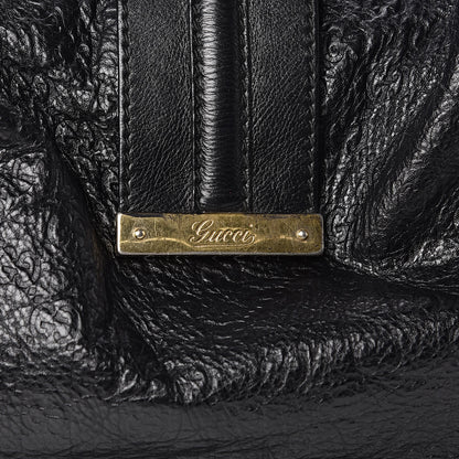 Gucci Guccissima Large New Ladies Web Hobo Black 13 of 13