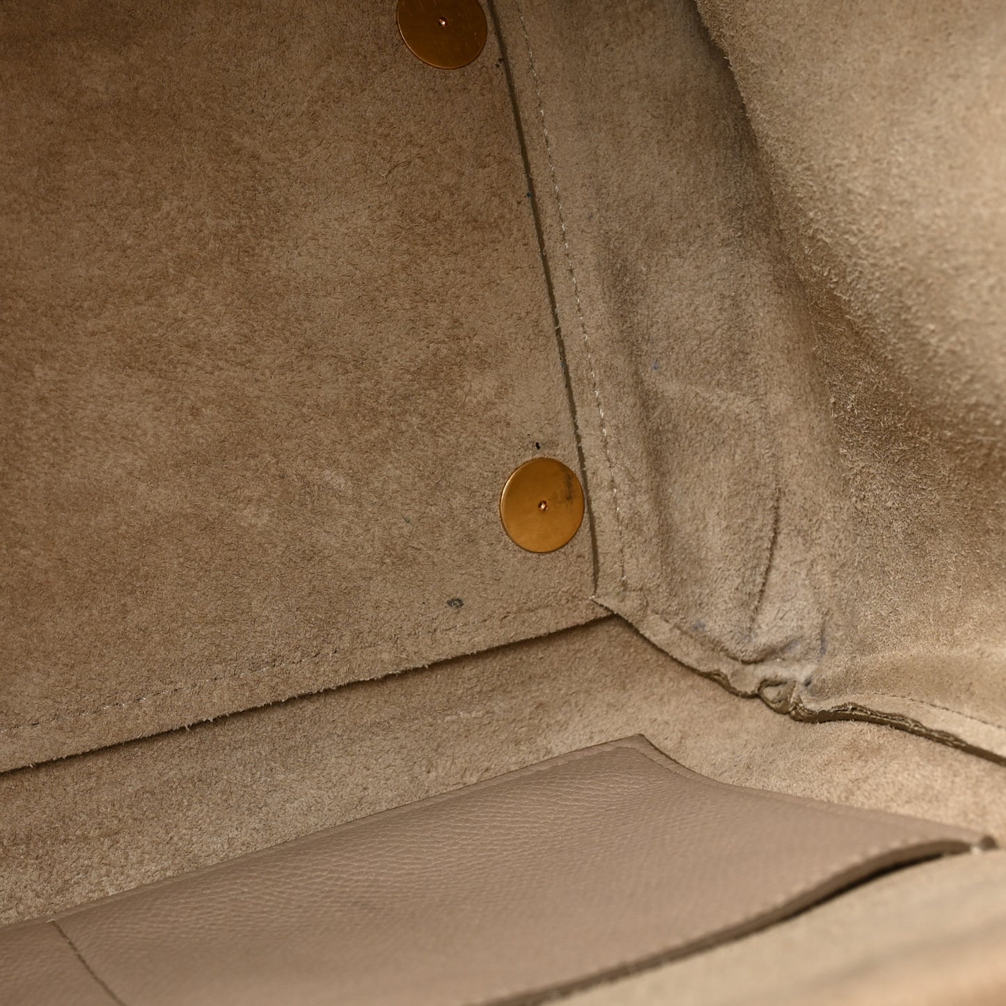 Grained Calfskin Mini Belt Bag Light Taupe