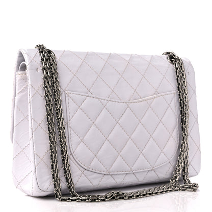 Chanel Aged Calfskin Quilted 2.55 Reissue 226 Flap White 3 of 10