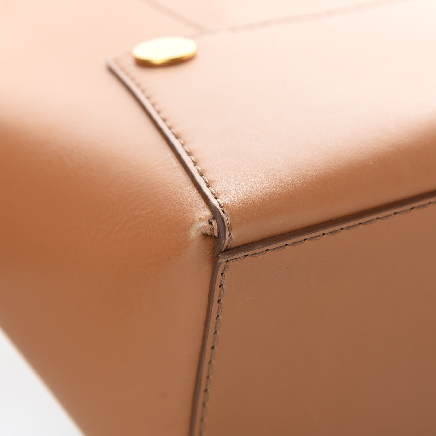 Stella McCartney Eco Alter Nappa Popper Bucket Bag Tan 11 of 12