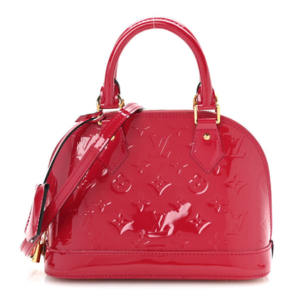 Louis Vuitton Vernis Alma BB Magenta 1 of 8