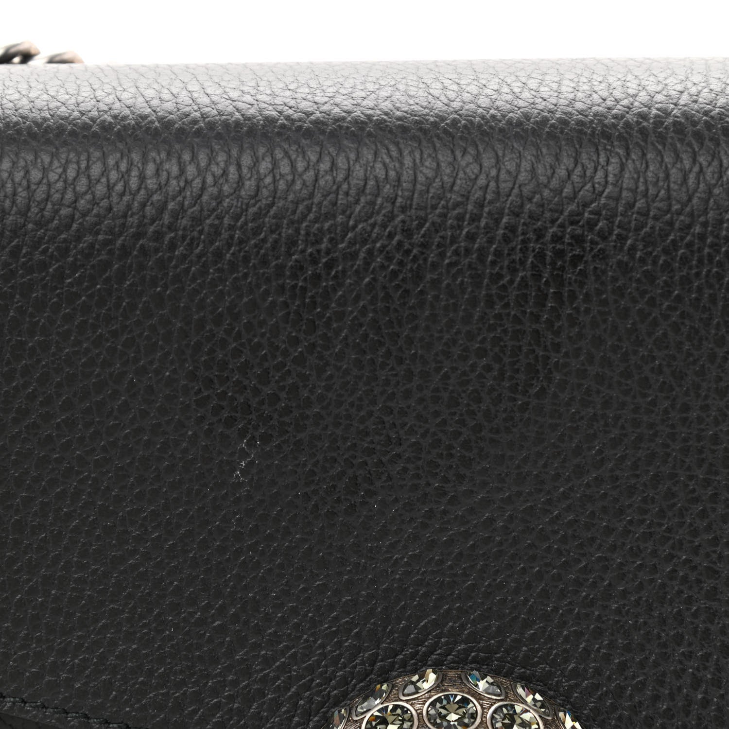 Gucci Dollar Calfskin Crystal Medium Dionysus Shoulder Bag Black Black Diamond 11 of 11