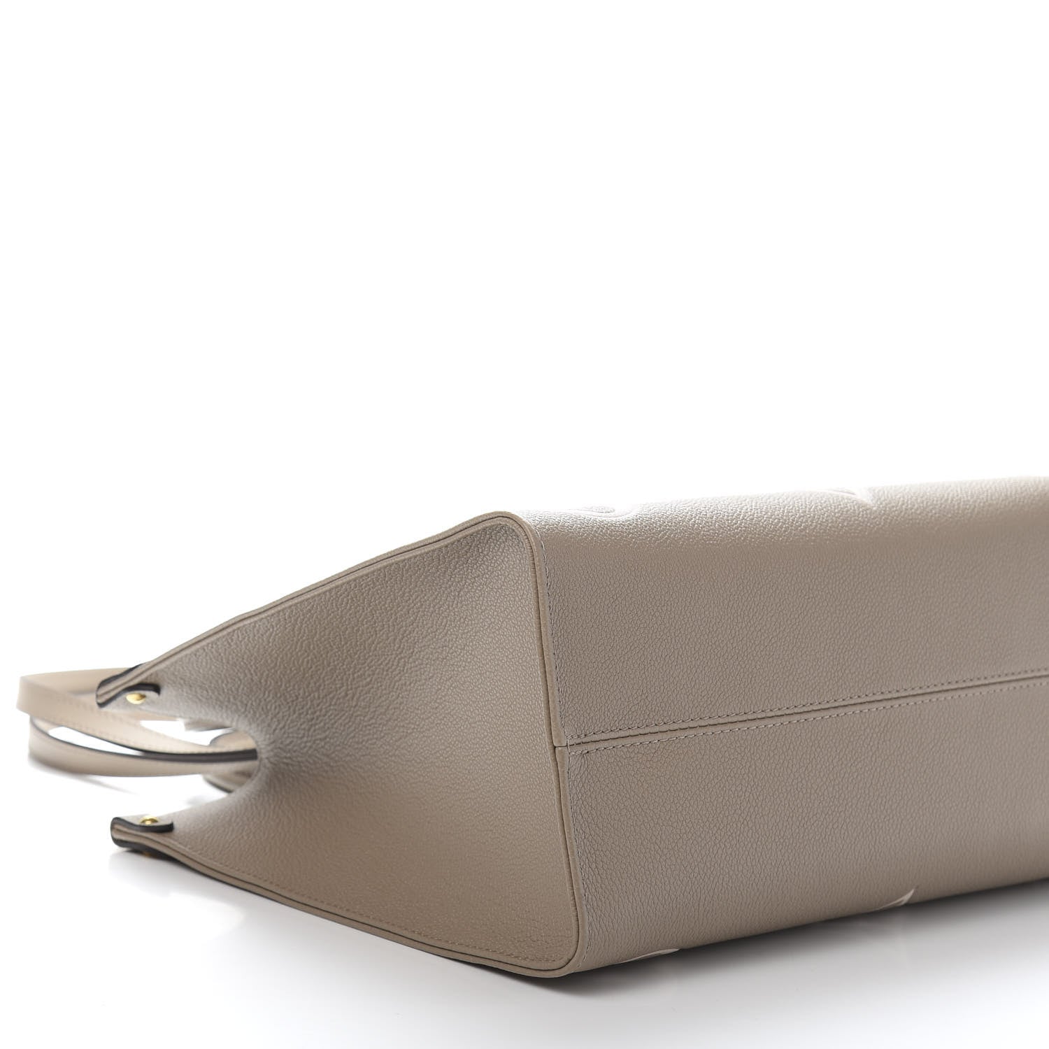 Louis Vuitton Empreinte Monogram Giant Onthego MM Tourterelle Creme 9 of 11