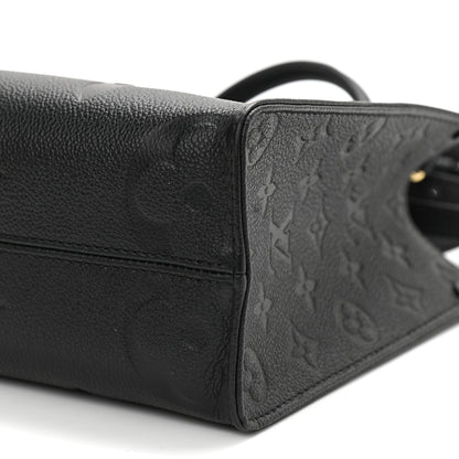 Louis Vuitton Empreinte Monogram Giant Onthego PM Black 9 of 9