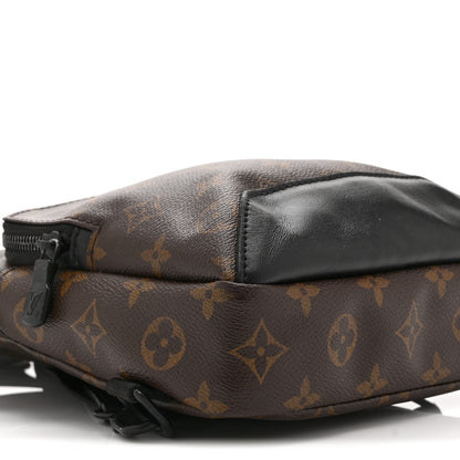 Louis Vuitton Monogram Macassar Avenue Sling Bag 8 of 9