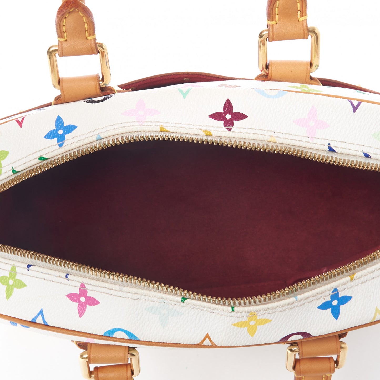 Monogram Multicolor Trouville White