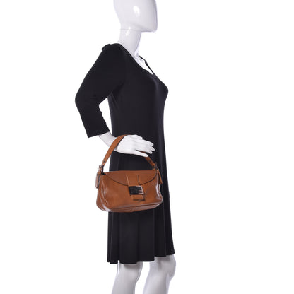 Fendi Calfskin Baguette Miel 2 of 11