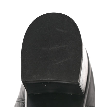 Chanel Tumbled Calfskin Short Boots 38.5 Black 12 of 12