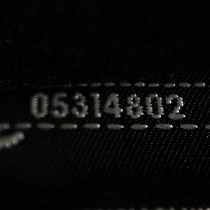 Fendi Glazed Fabric Vitello Century FF 1974 Stamp Patch Mini Peekaboo Defender Cover Mogano Panna Black 7 of 8