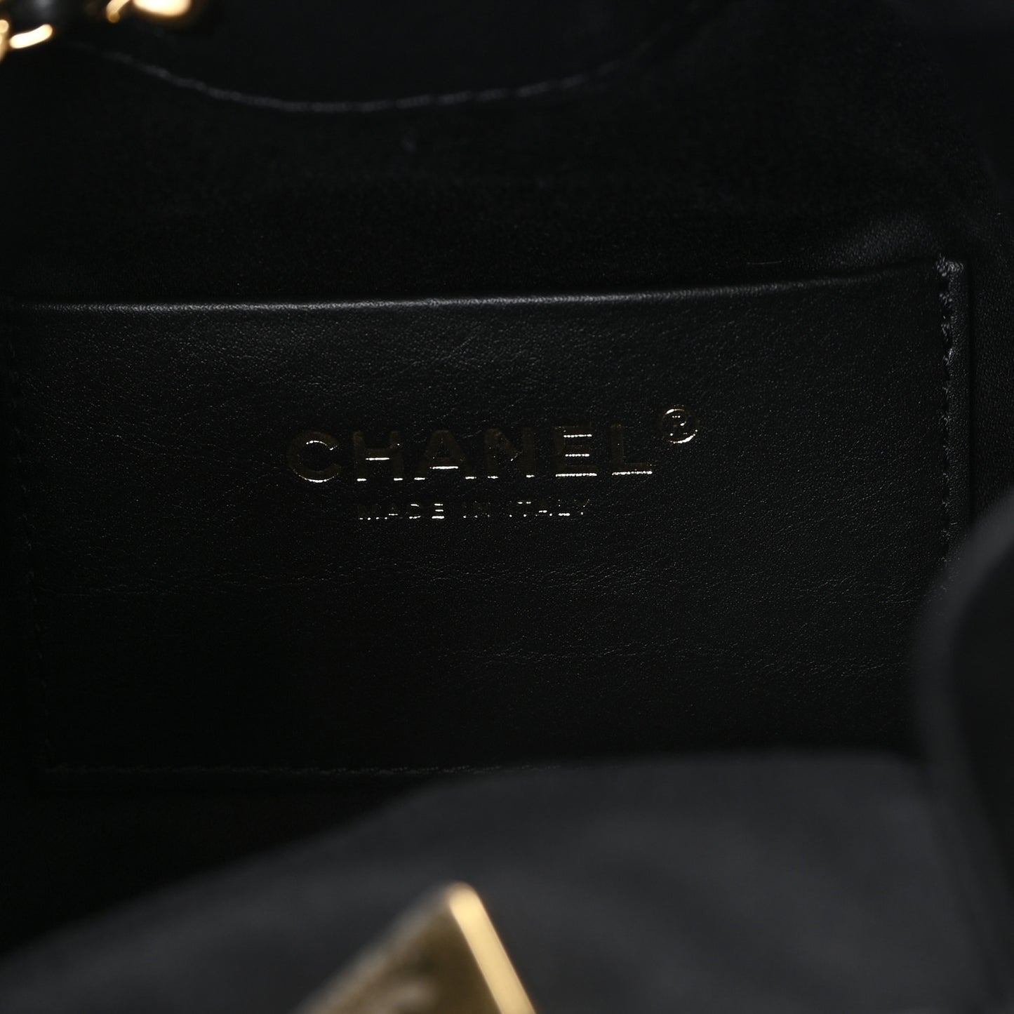 Pony Hair Mini Chanel 25 Handbag Black