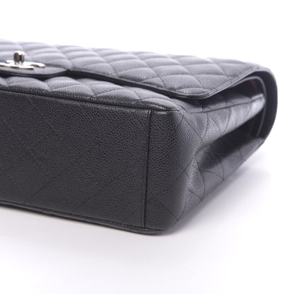 Chanel Caviar Quilted Maxi Double Flap Black 9 of 11