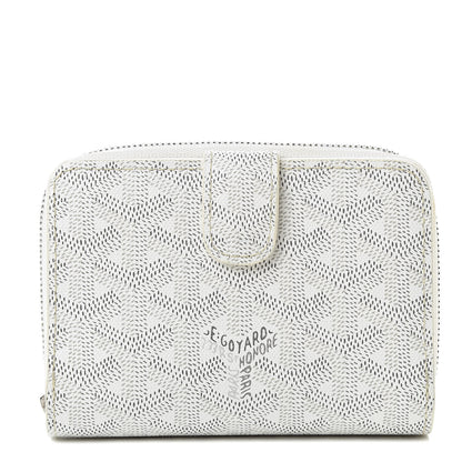 Goyard Goyardine Tuileries Wallet White 1 of 9