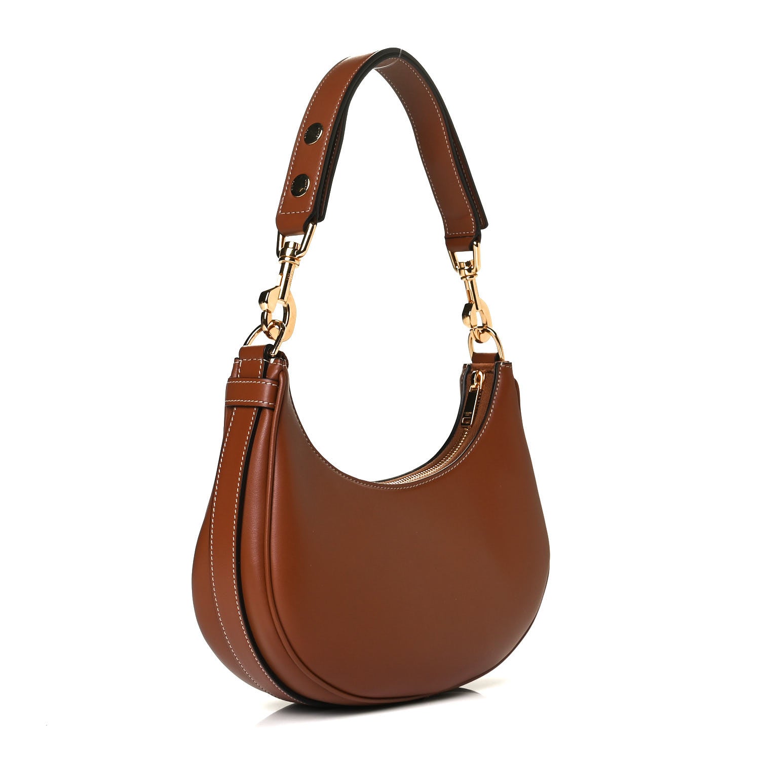 Celine Smooth Calfskin Ava Shoulder Bag Tan 3 of 9