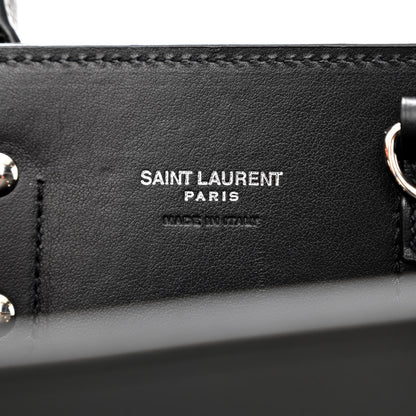 Saint Laurent Grained Calfskin Nano Sac De Jour Black 6 of 12