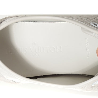 Louis Vuitton Calf Monogram Punchy Sneaker 39.5 8.5 White 6 of 7