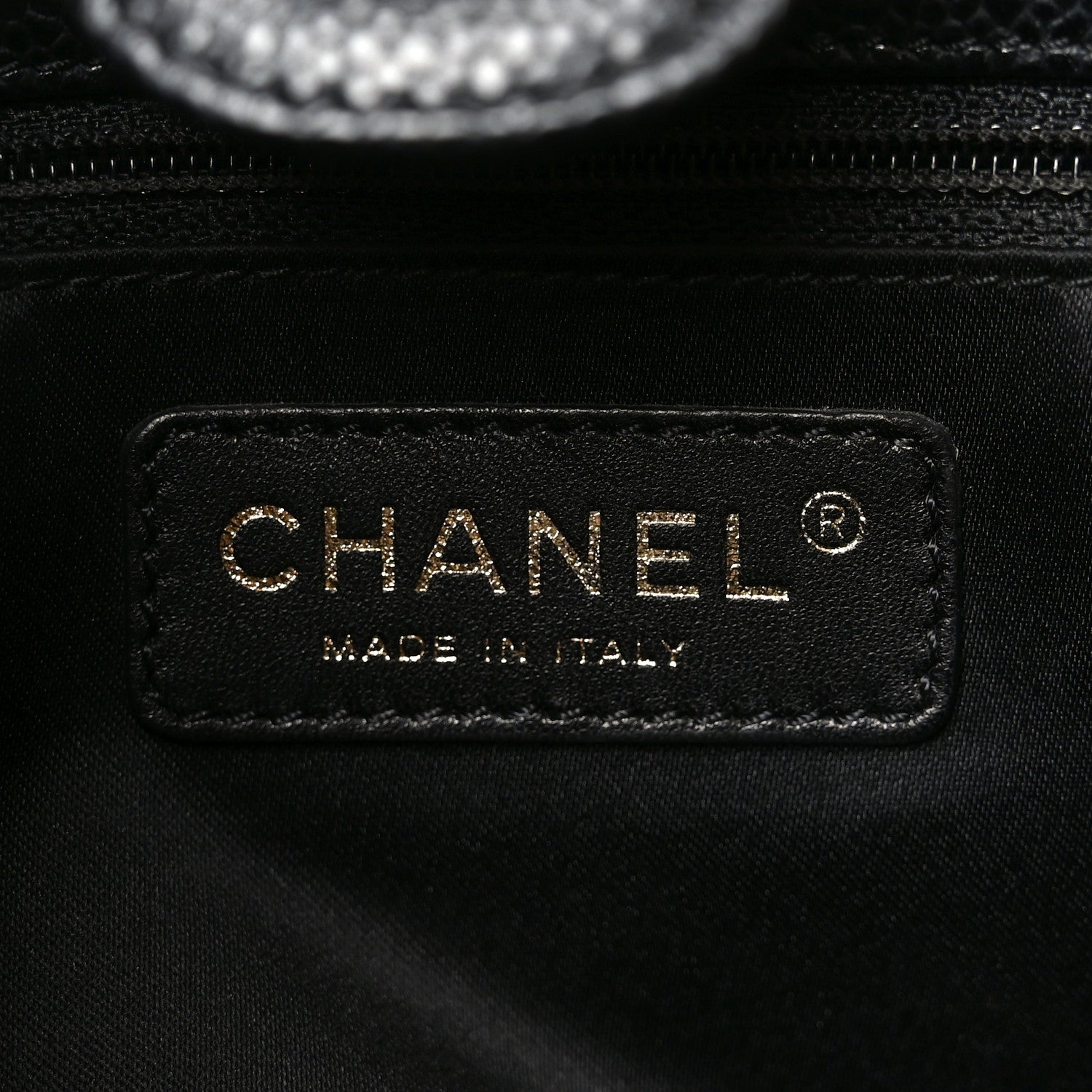 Chanel Caviar Quilted Petit Shopping Tote PST Black 5 of 9